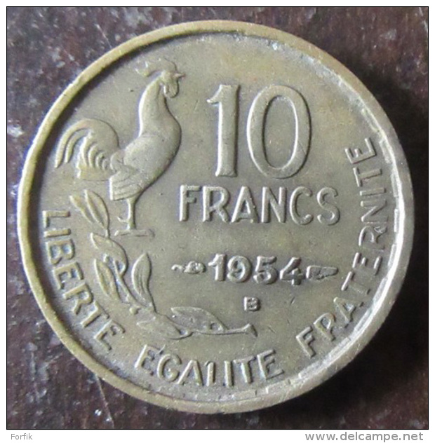 France - 10 Francs Guiraud 1954 B - TTB - Other & Unclassified