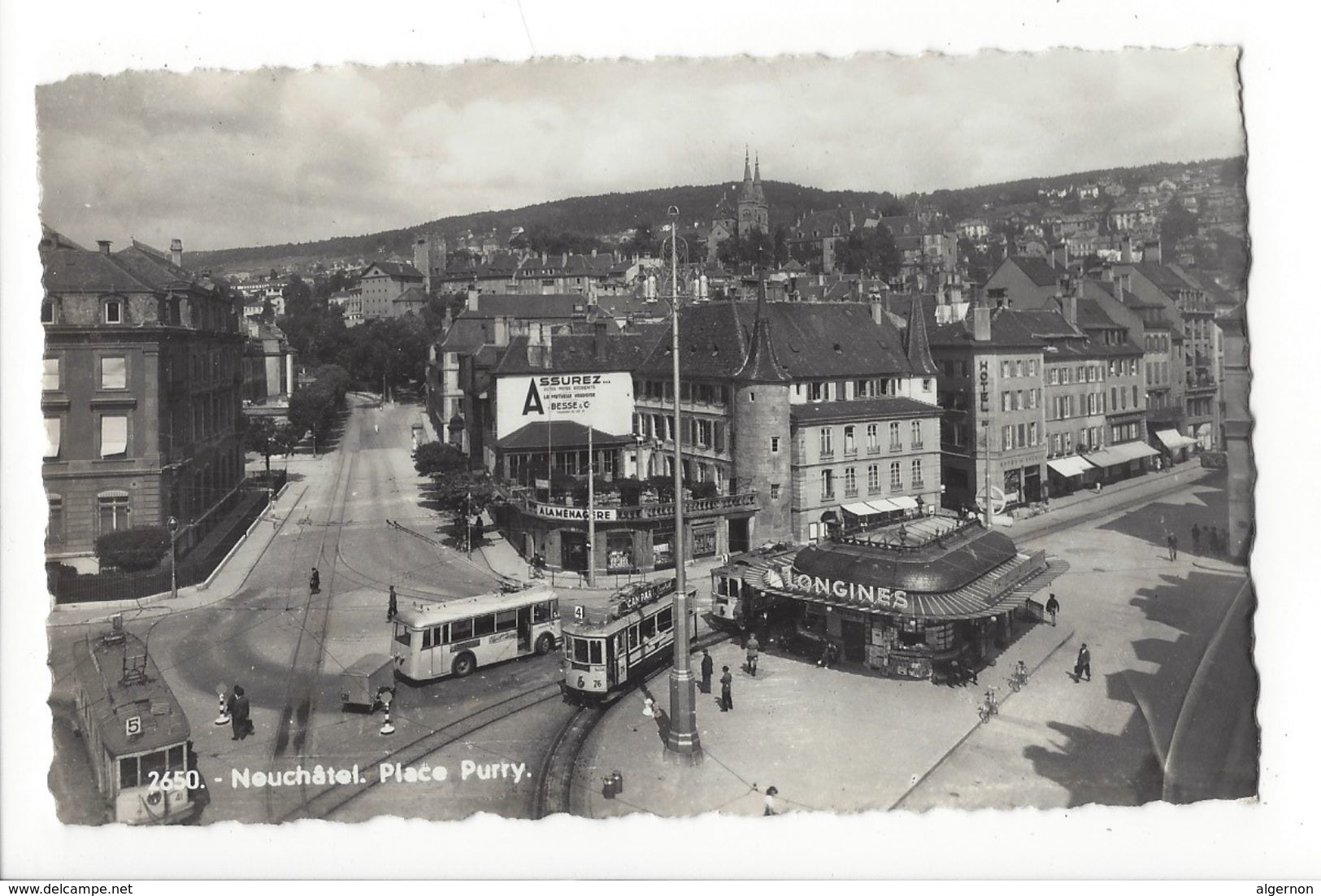 18317 - Neuchâtel Place Purry Tram - Neuchâtel