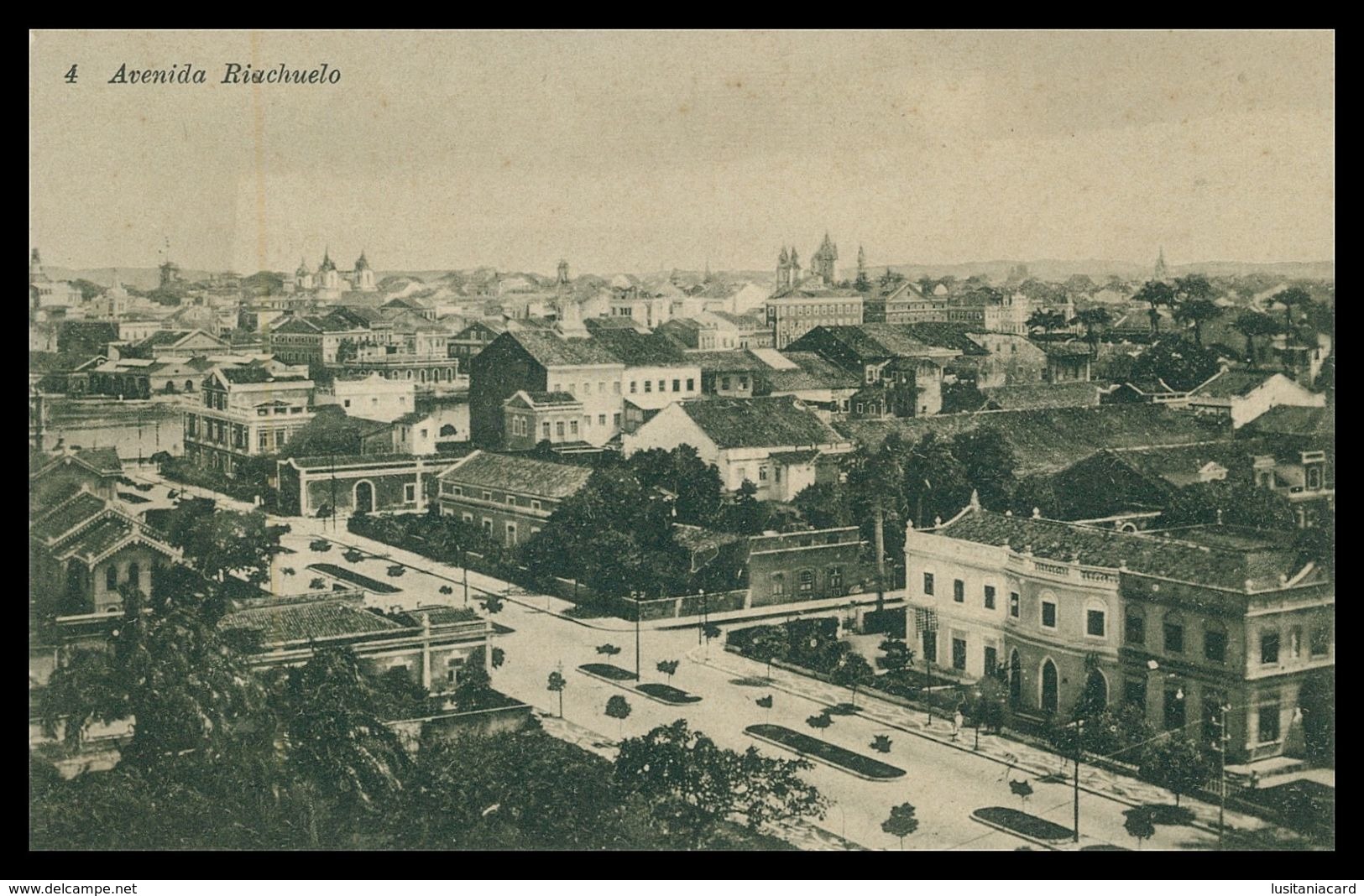 PERNAMBUCO -RECIFE -  Avenida Riachuelo ( Ed. Ramiro M. Costa & Filhos Nº 4) Carte Postale - Recife