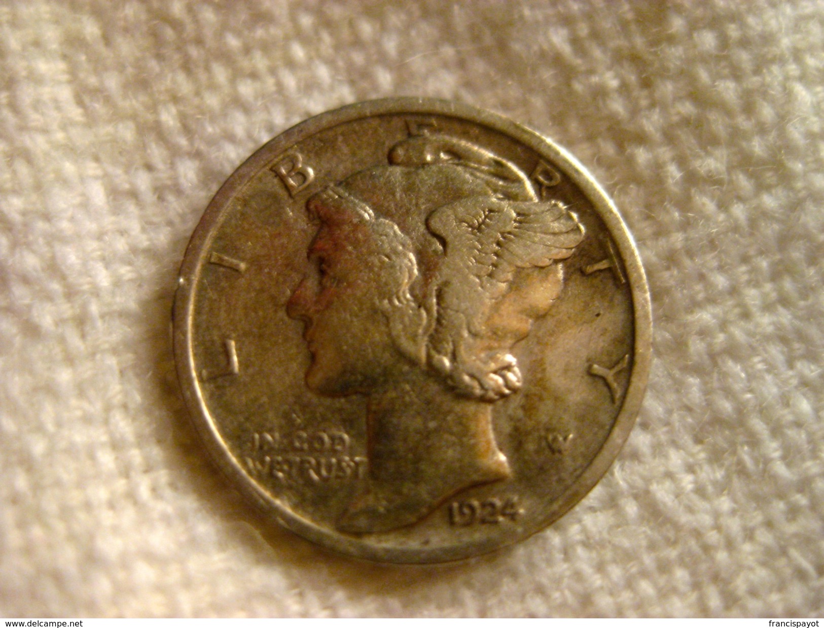 USA: Dime 1924 - 1916-1945: Mercury (Mercure)