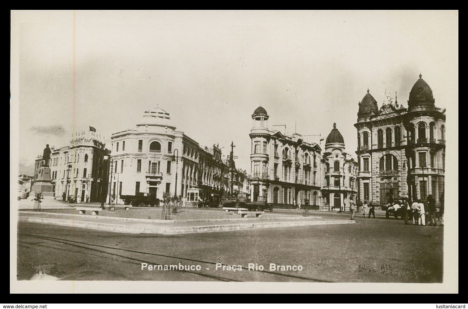 PERNAMBUCO -RECIFE - Praça Rio Branco.carte Postale - Recife