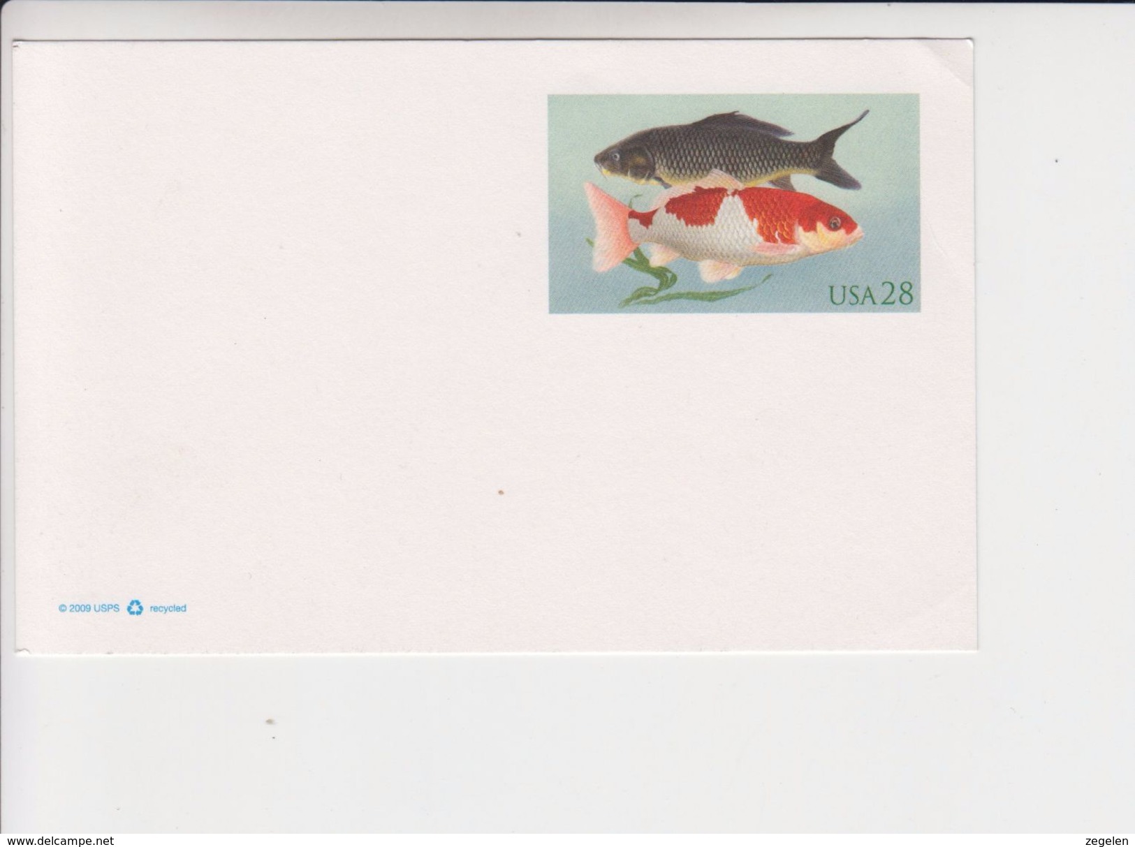 Verenigde Staten(United States) Postkaart Scott-Cataloog UX556 - 2001-10