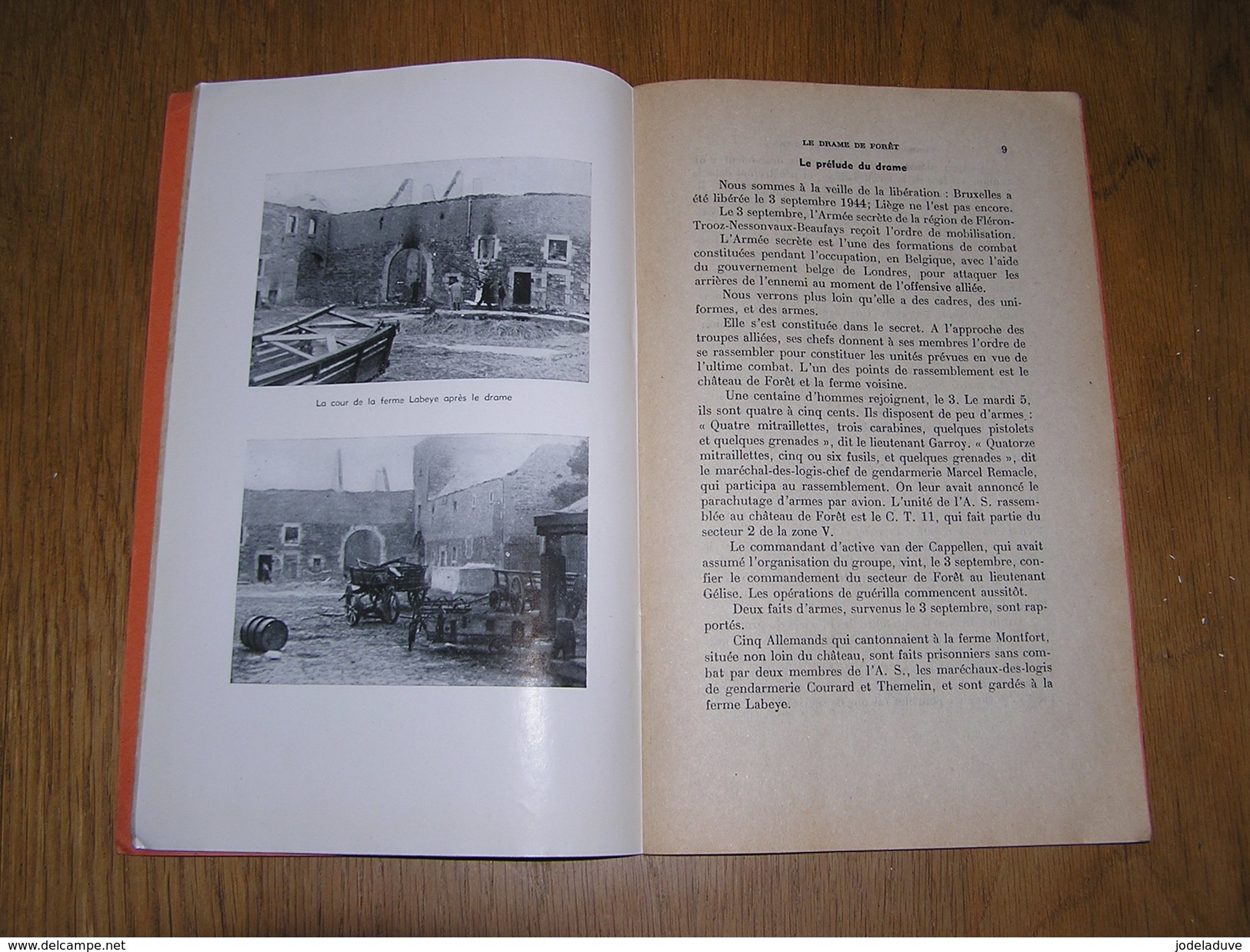 LES CRIMES DE GUERRE Commis Lors De La Libération Du Territoire National Guerre 40 45 Forêt Trooz Armée Secrète Liège - Oorlog 1939-45