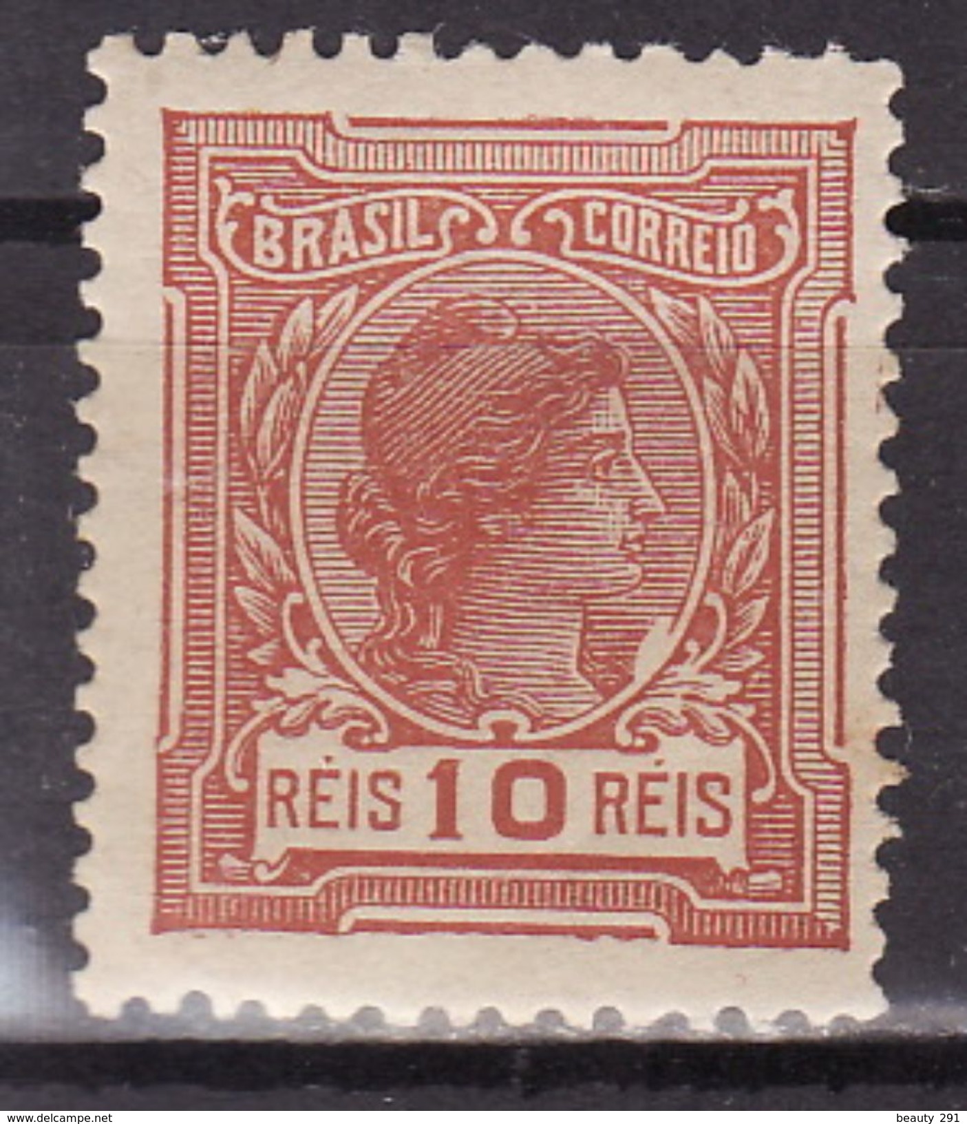 BRASIL 1918 Mi 192  MH* - Unused Stamps