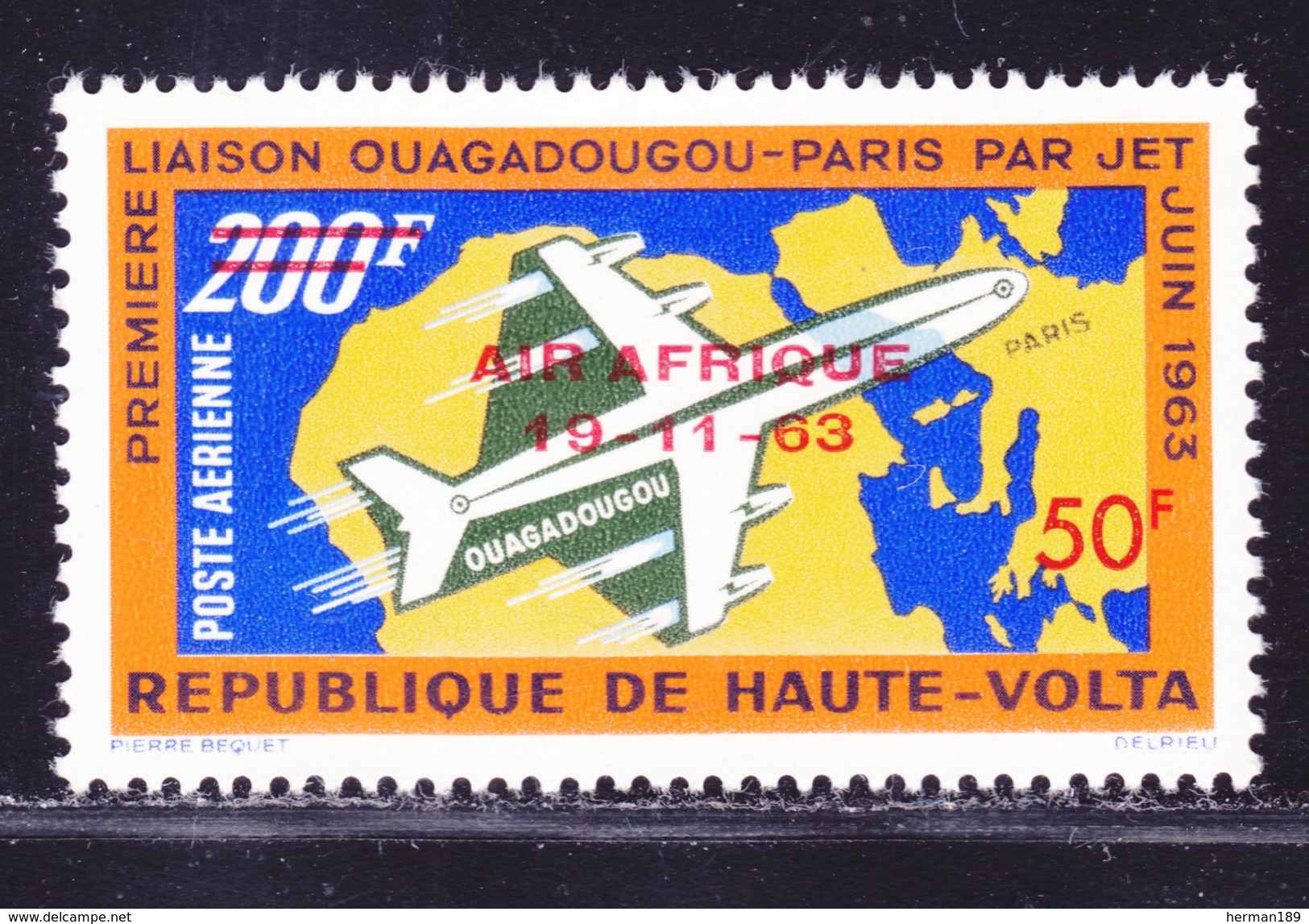 HAUTE-VOLTA AERIENS N°   10 ** MNH Neuf Sans Charnière, TB (D1499) - Alto Volta (1958-1984)