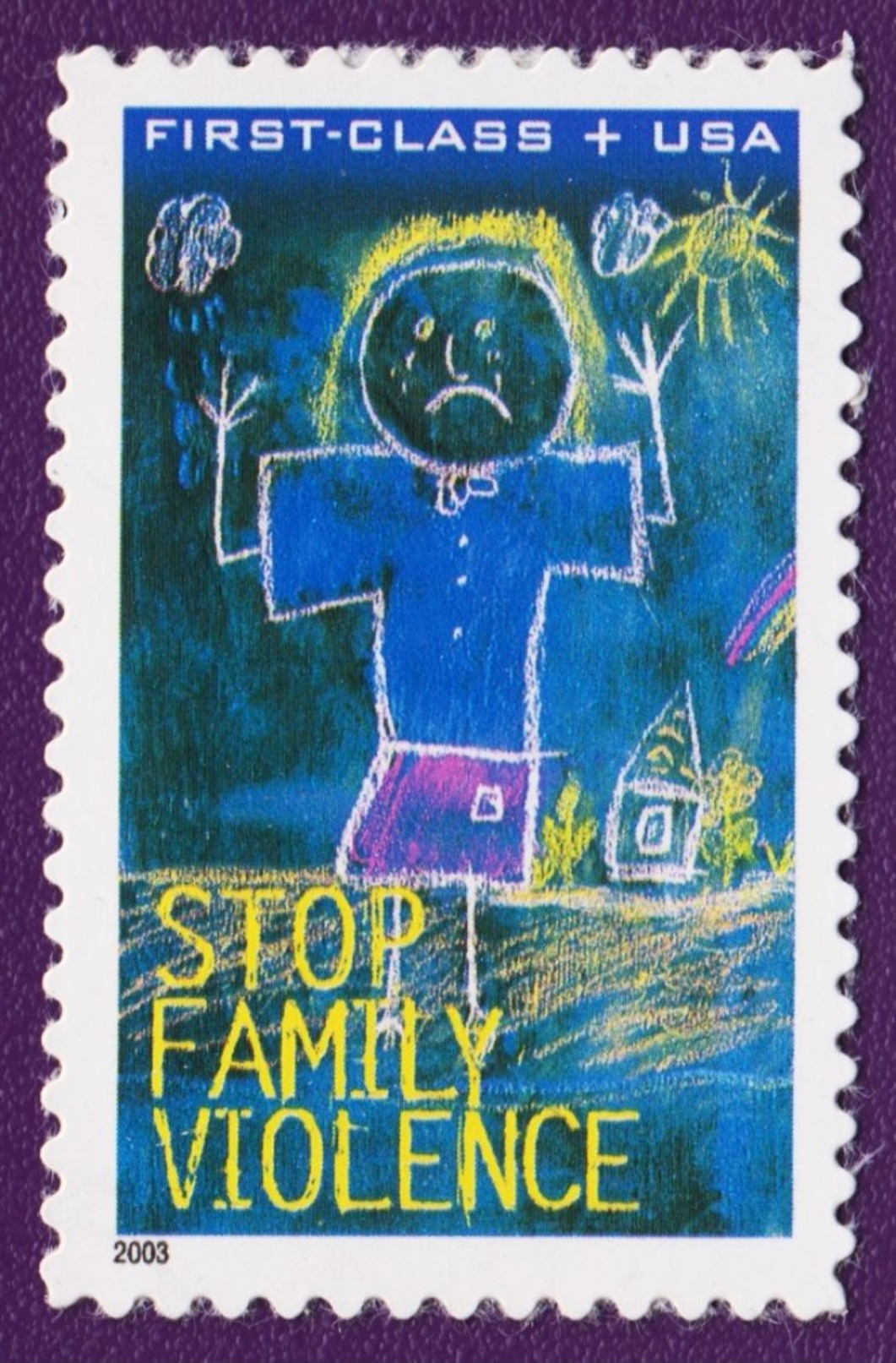 U.S.A. 2003. Scott #B3. SEMI-POSTAL STAMP : STOP FAMILY VIOLENCE. Neuf, Postfrisch, MNH (**) - Ungebraucht