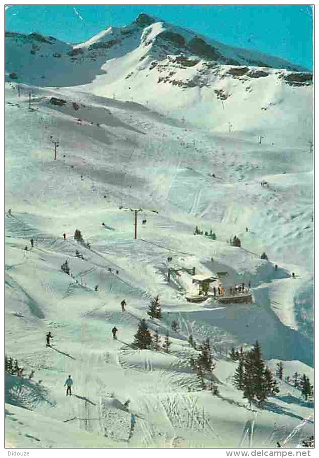 74 - Avoriaz - Les Champs De Ski - Hiver - Neige - Skieurs - Flamme Postale - Voir Scans Recto-Verso - Avoriaz