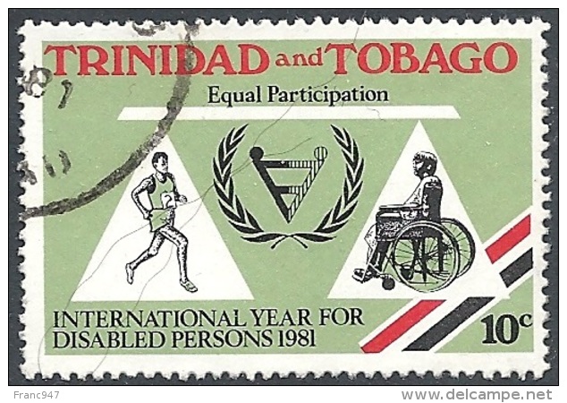 Trinidad &amp; Tobago - 1981 International Year Of The Disabled, 10c  # SG 581 - Michel 428  - Scott 341 USED - Trinidad & Tobago (...-1961)