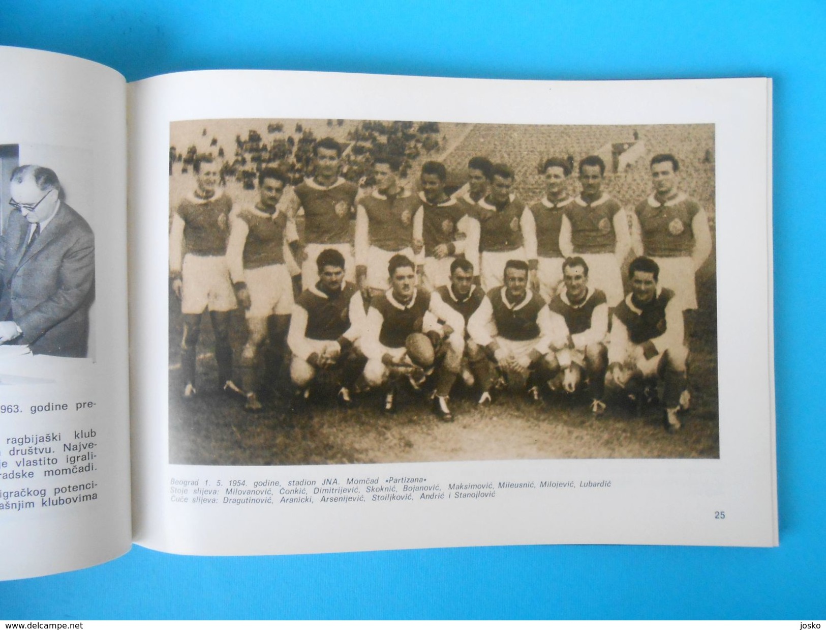 YUGOSLAV RUGBY FEDERATION 1954-1984 ... official book ( monograph ) * Yougoslavie Rugby Association monographie