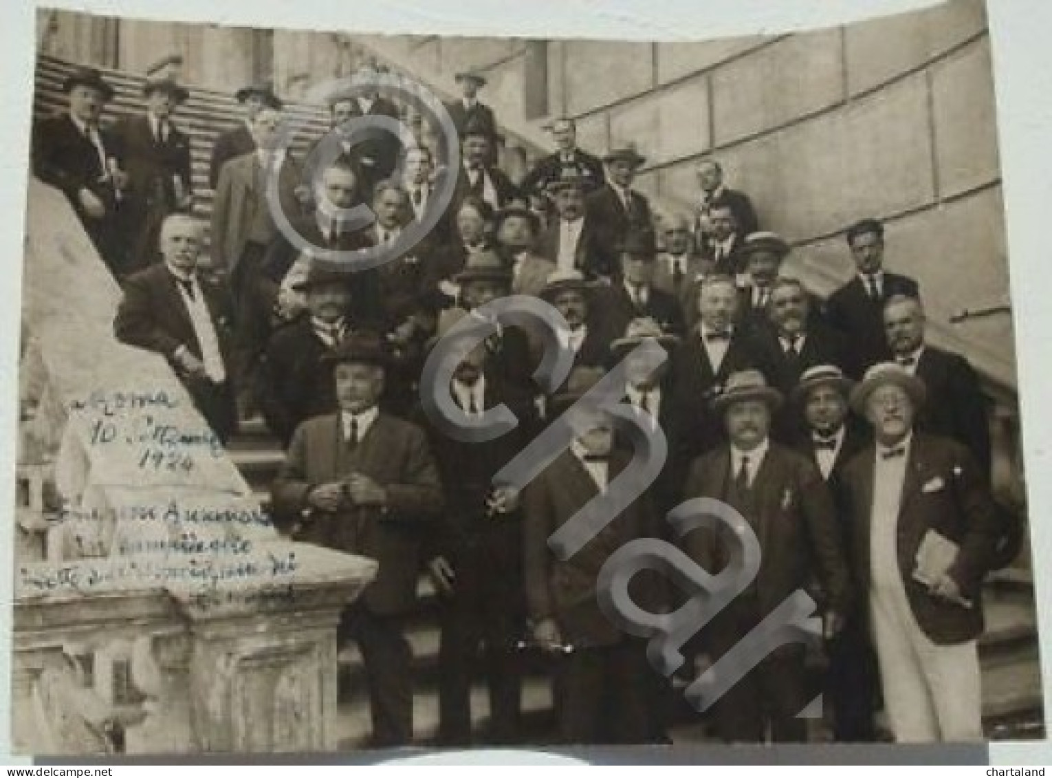 Foto Congresso Annonario Ass Comuni Roma 1924 - Altri & Non Classificati