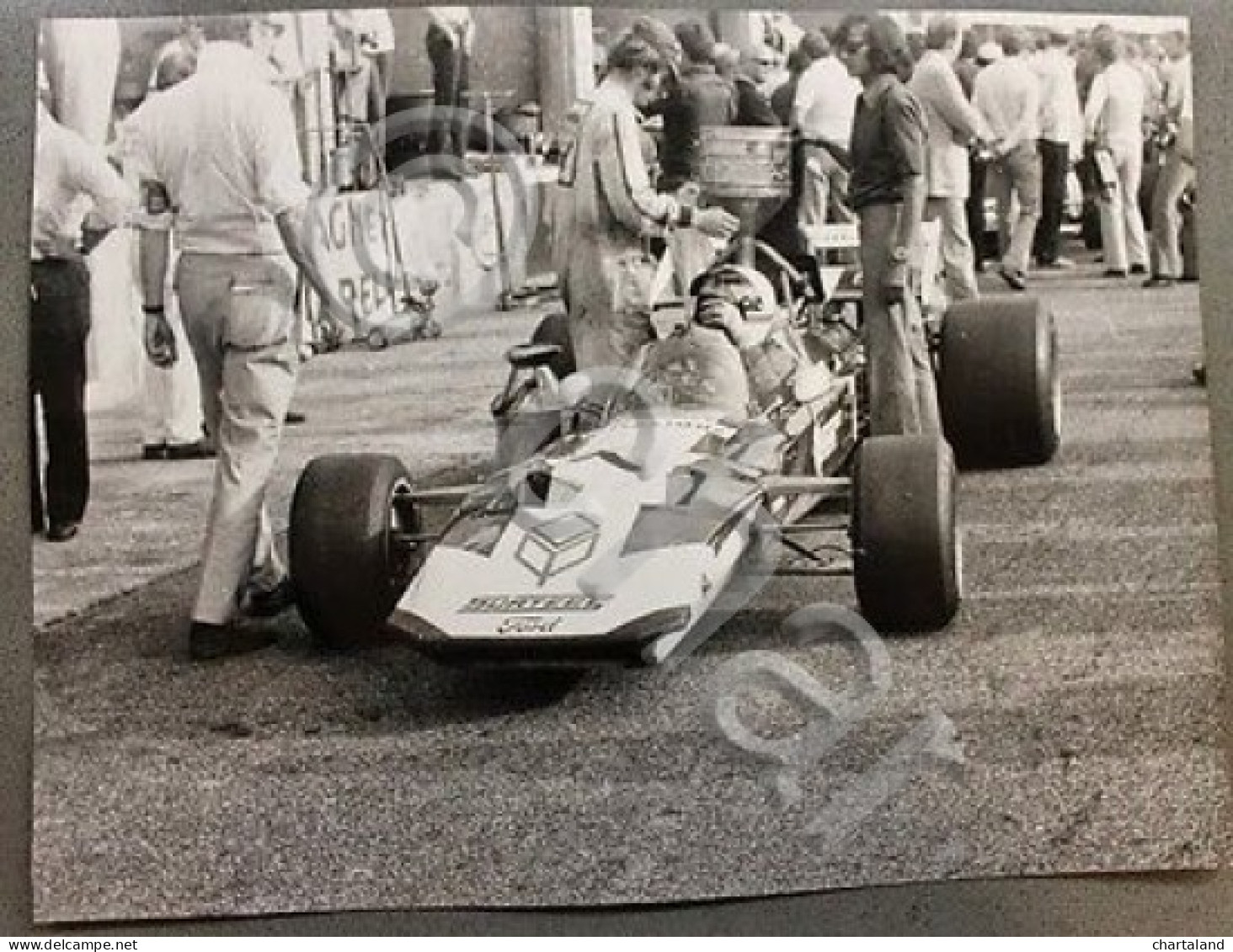 Automobilismo Fotografia John Surtees 7 - Surtees Ford TS 9 - 1971 Formula 1 - Altri & Non Classificati
