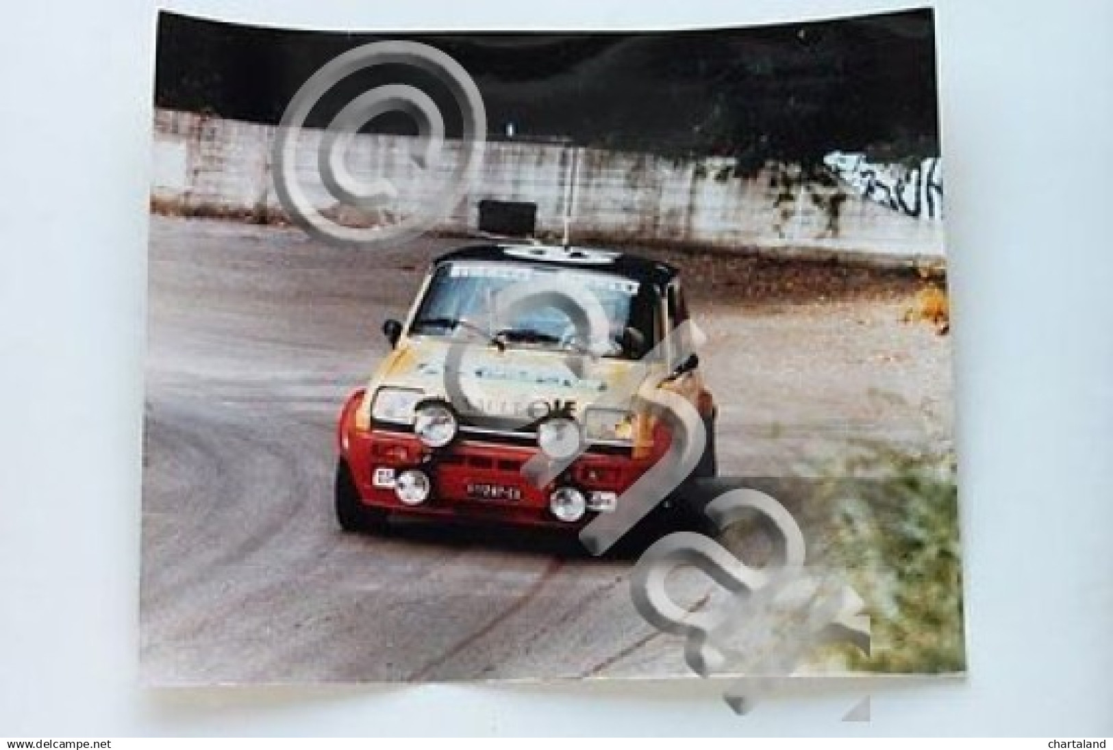 Foto Automobile D'epoca Renault 5 R5  Rally 1980 Trofeo Gara - Altri & Non Classificati