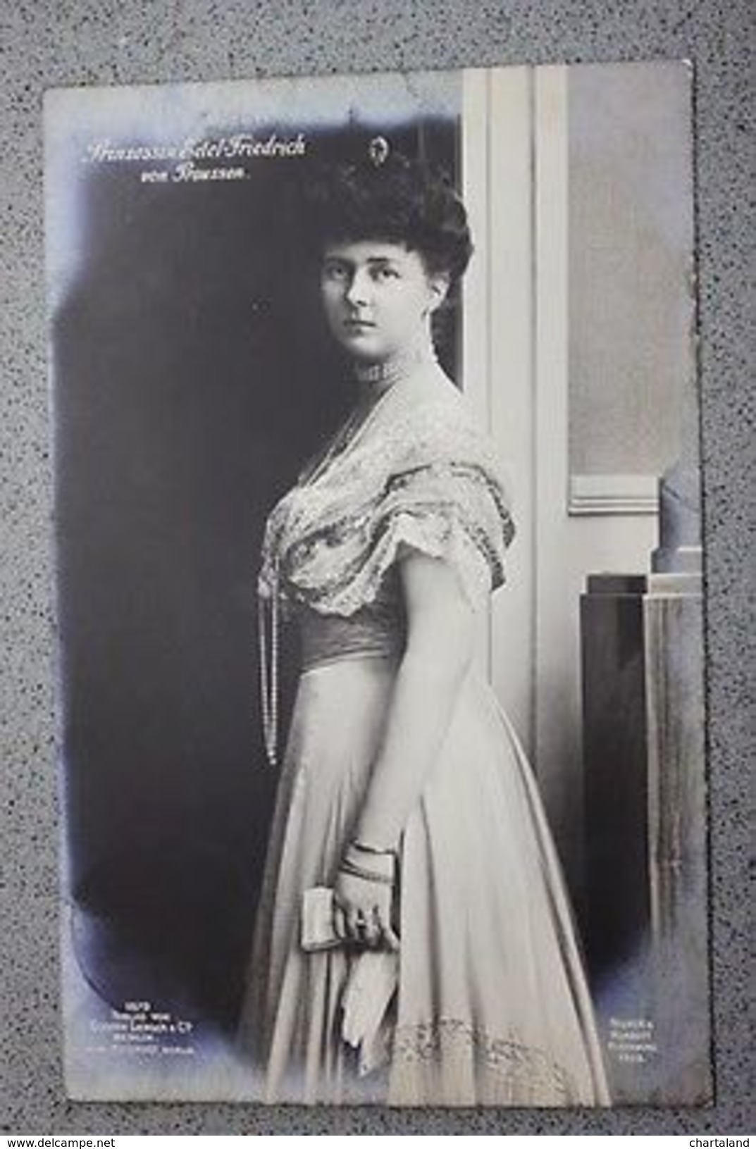 Foto Cartolina Principessa Federica Eitel Di Prussia 1908 - Altri & Non Classificati