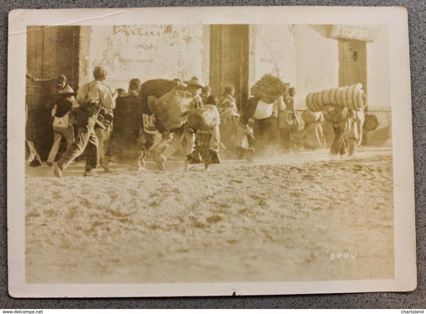 Foto Epoca - Mexico Rivoluzione Messicana 1910  Strade Edifici Sfollati N.29 - Autres & Non Classés