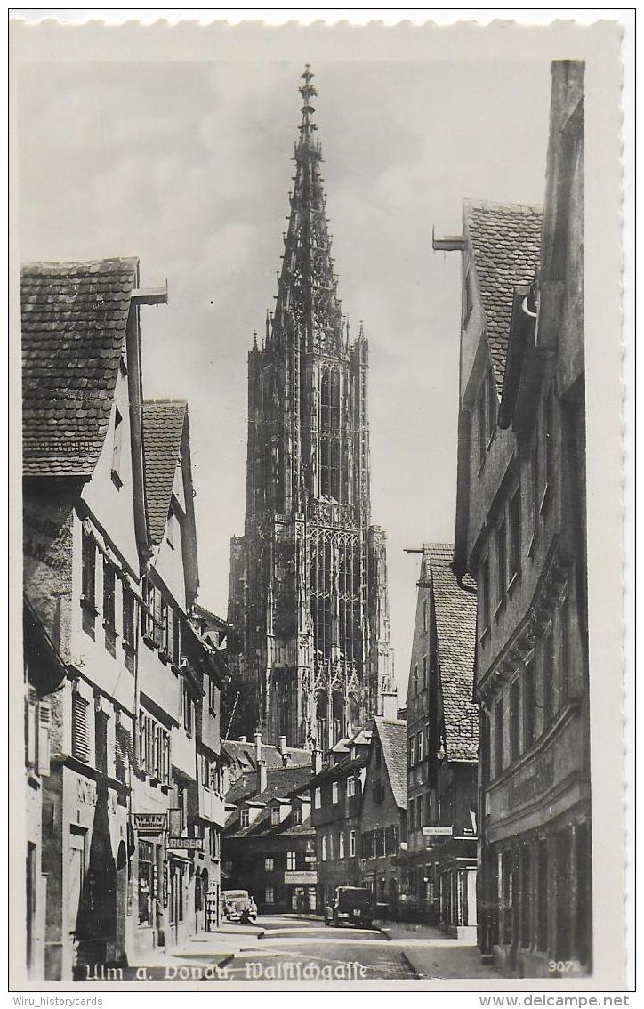 AK 0799  Ulm An Der Donau ( Walfischgasse ) - Verlag Boettcher Um 1950 - Ulm