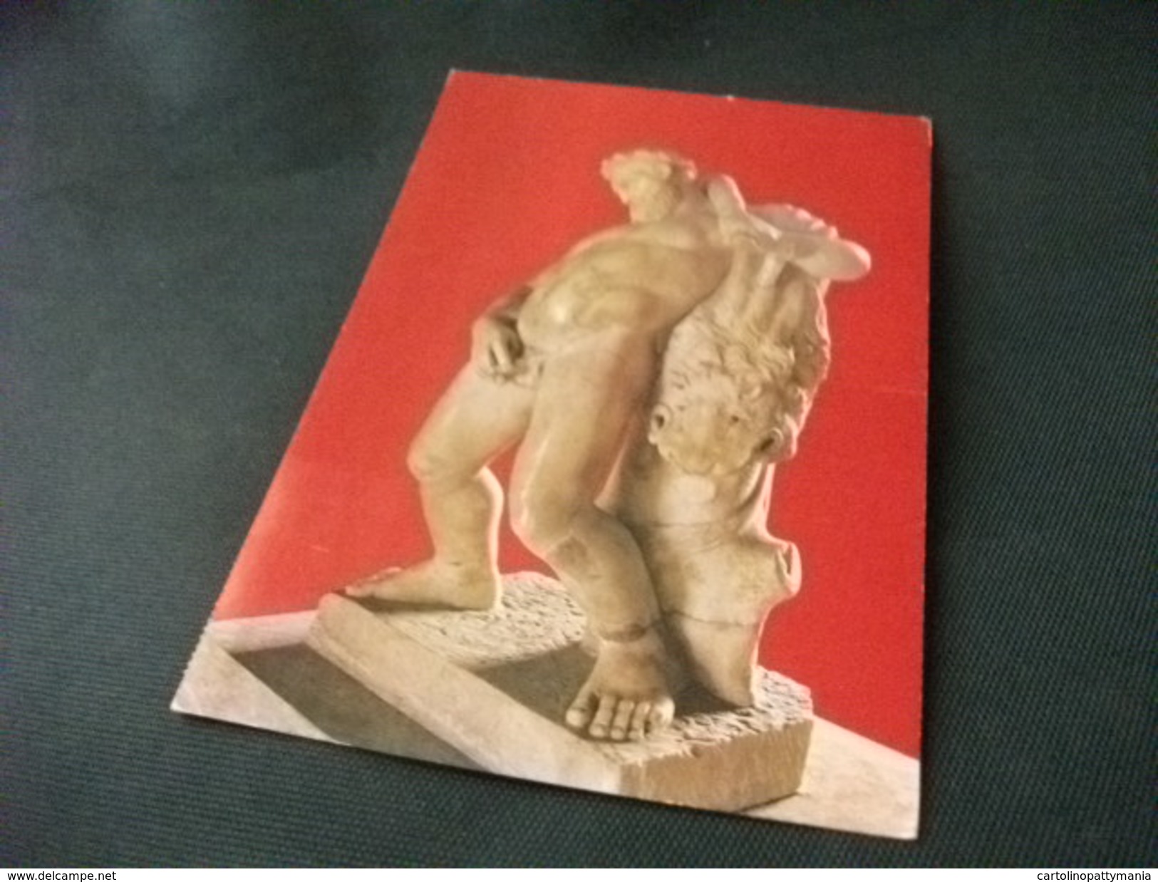 STORIA POSTALE FRANCOBOLLO COMMEMORATIVO  ITALIA ERCOLANO ERCOLE EBBRO - Skulpturen