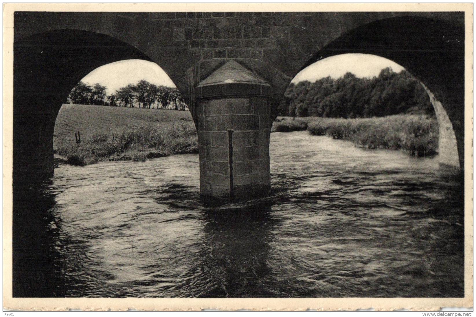 BELGIQUE - LIEGE - BUTGENBACH - Pont Sur La Warche - Brug Over De Warche. - Butgenbach - Buetgenbach