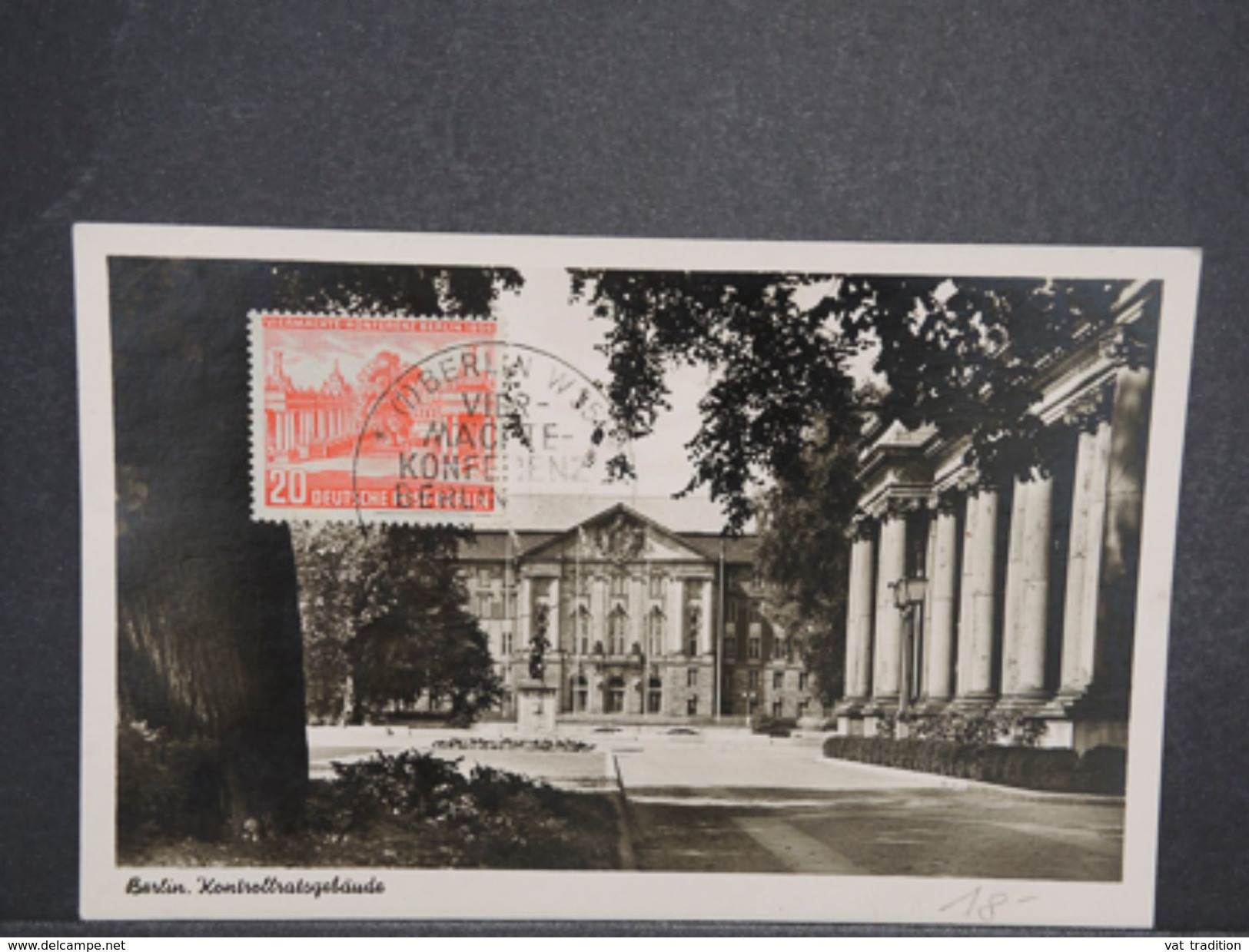 ALLEMAGNE - Carte Maximum De Berlin - L 10032 - Cartas Máxima