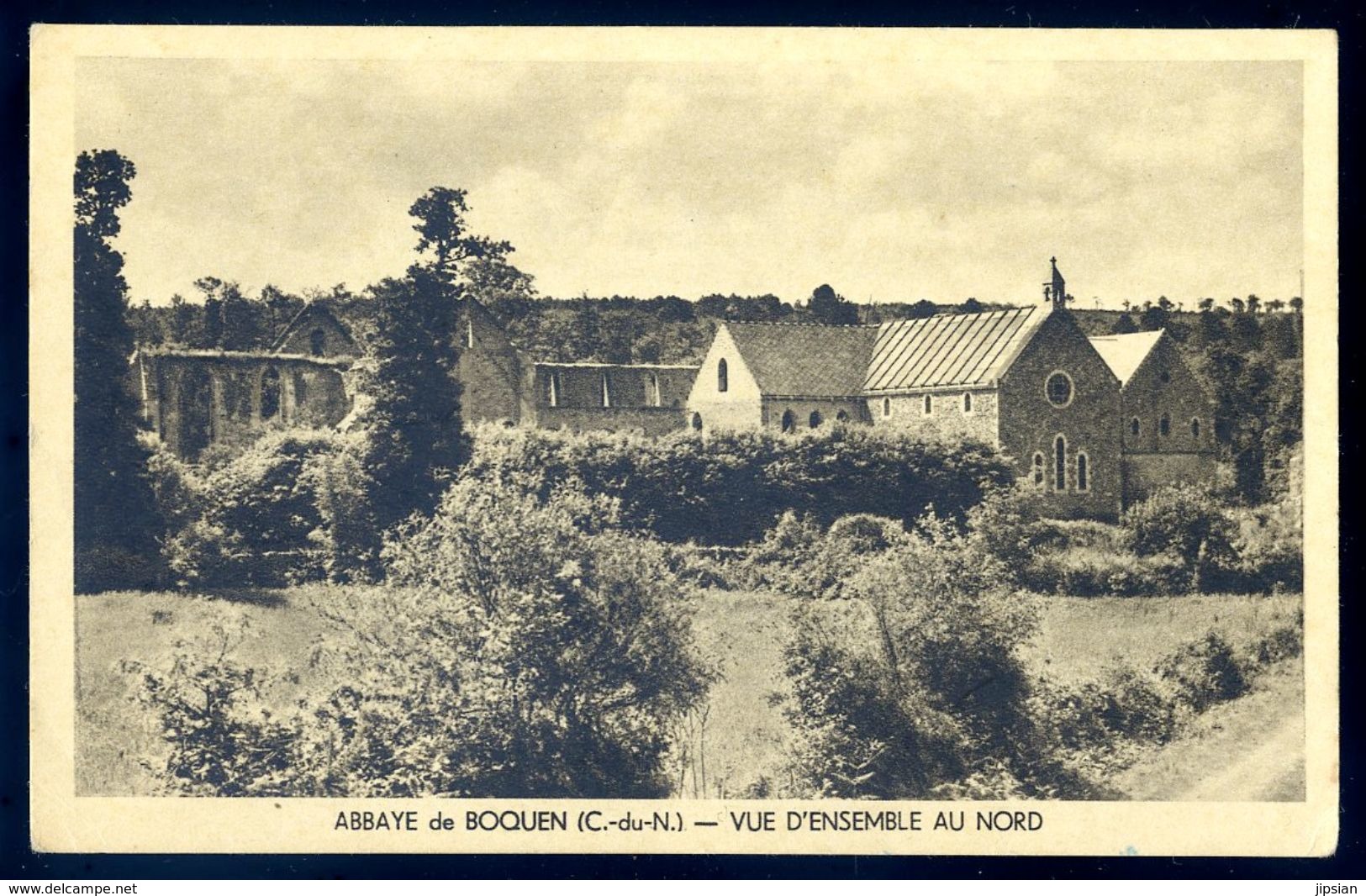 Cpa Du 22  Abbaye De Boquen - Vue D'ensemble Au Nord  -- Plénée Jugon   Sep17- 66 - Plénée-Jugon
