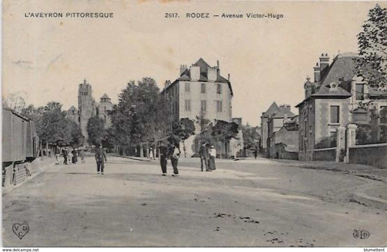 CPA Rodez Aveyron Circulé - Rodez