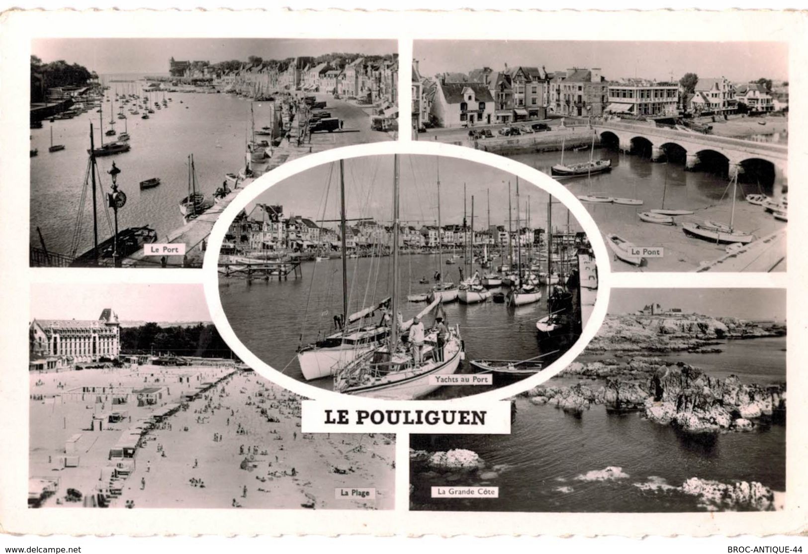 LOT N°9 - LOT DE + 30 CARTES LE POULIGUEN - LE CENTRE