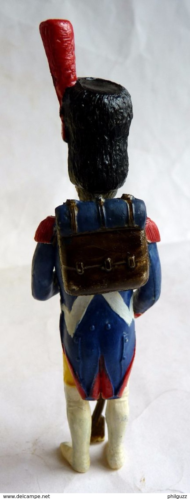 RARE MAQUETTE AIGLON Montée Et Peinte Avec BOITE Et NOTICE - FIGURINE ARMEE FRANCAISE 1ER EMPIRE - Figurines