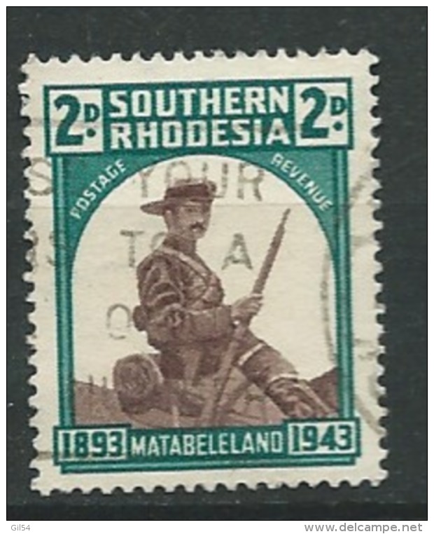 Rhodésie Du Sud   Yvert N°  62 Oblitéré   - Ad 35706 - Southern Rhodesia (...-1964)