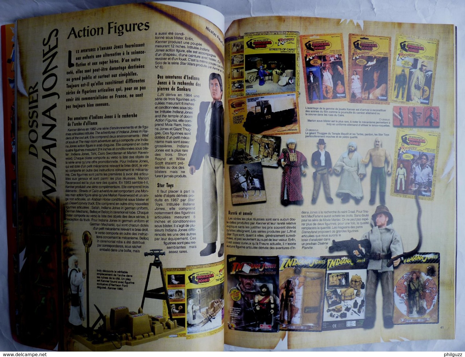 DIXIEME PLANETE N° 9 MAGAZINE INDIANA JONES 20 ANS DE PRODUITS DERIVES - XIII - CORTO MALTESE - Harry POTTER .... - Autres & Non Classés