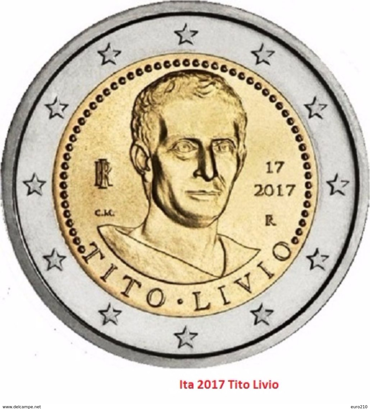 ITALIEN 2 Euro 2017 "Titus Livius" Aus Rolle - Italie