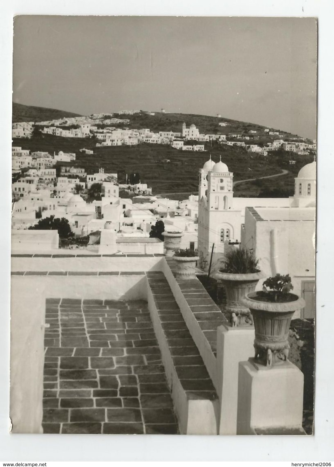 Grèce Greece - Sfnos Carte Photo - Grèce