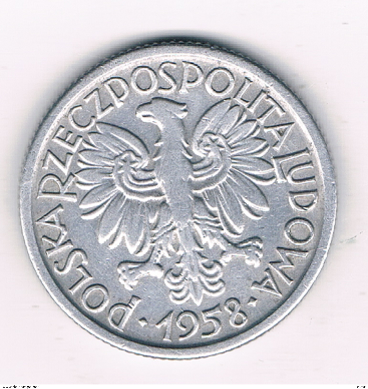 2 ZLOTE 1958 POLEN /649F/ - Pologne