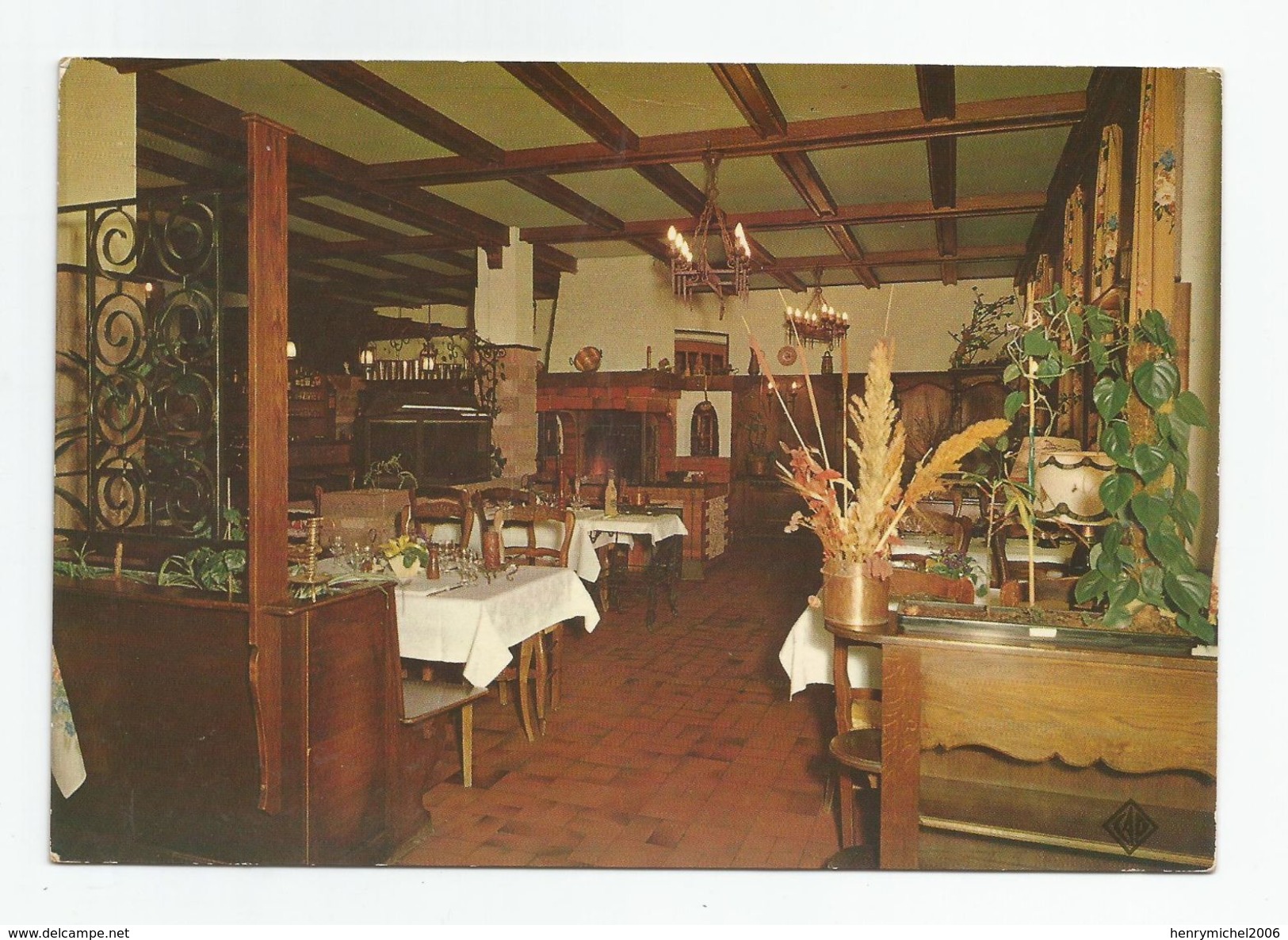 68 Haut Rhin - Ribeauvillé Relais Des Menetriers Restaurant Grill Alsace Route Du Vin 1976 - Ribeauvillé