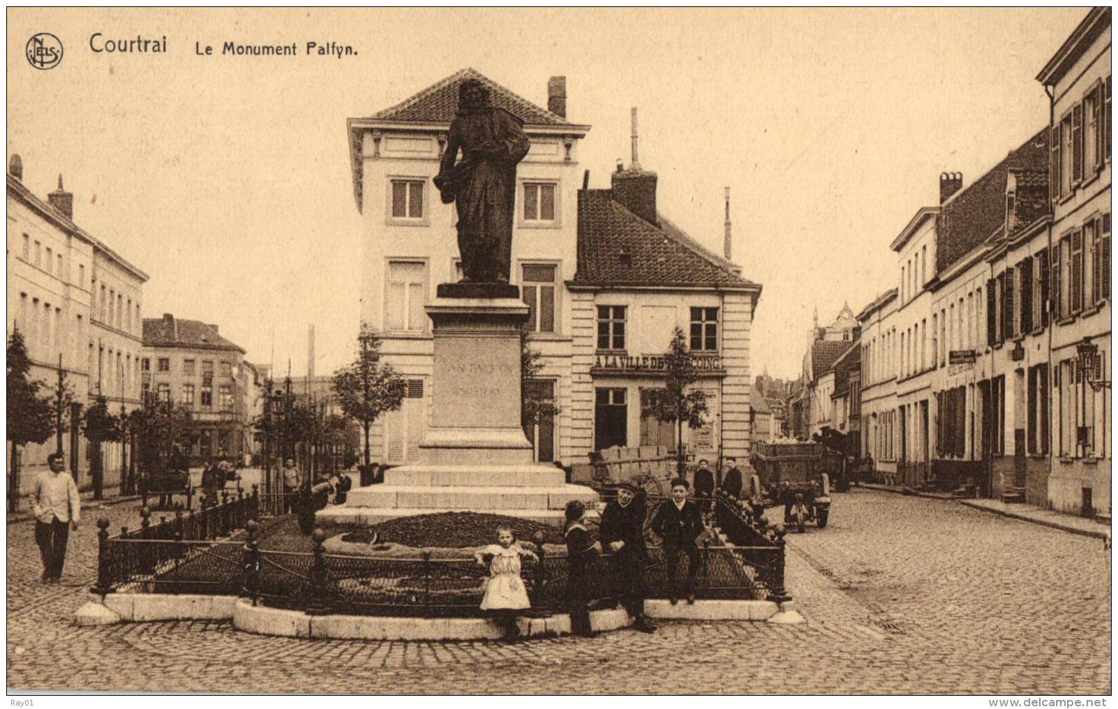 BELGIQUE - FLANDRE OCCIDENTALE - COURTRAI - KORTRIJK - Le Monument Palfyn. - Kortrijk