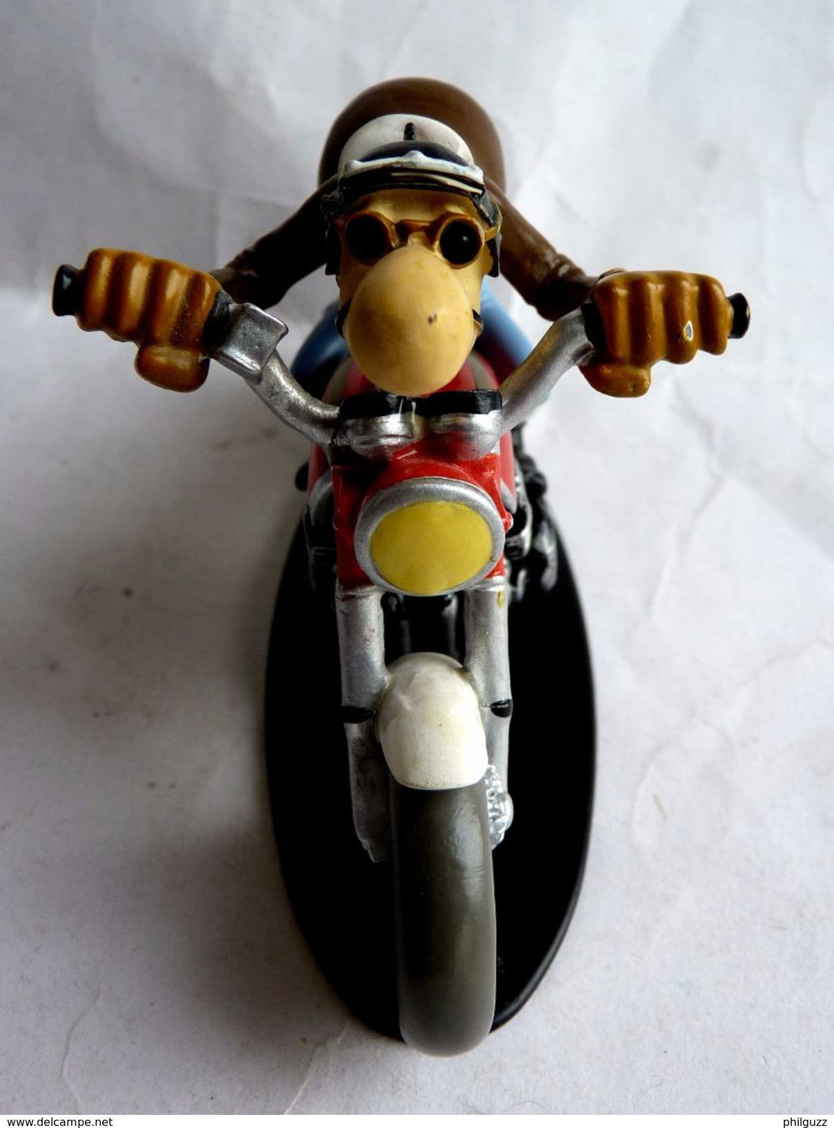 FIGURINE JOE BAR TEAM EDOUARD BRACAME HONDA CB-750 VENTS-D'OUEST BAR-2  FIGURINE Résine - Other & Unclassified