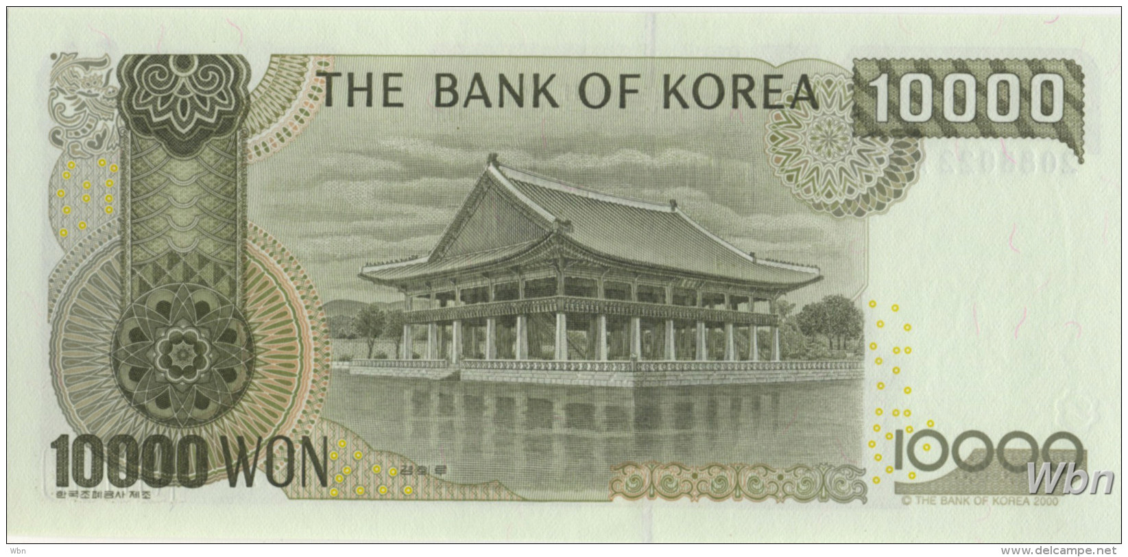 South-Korea 10000 Won (P52) 2000 -UNC- - Korea, South