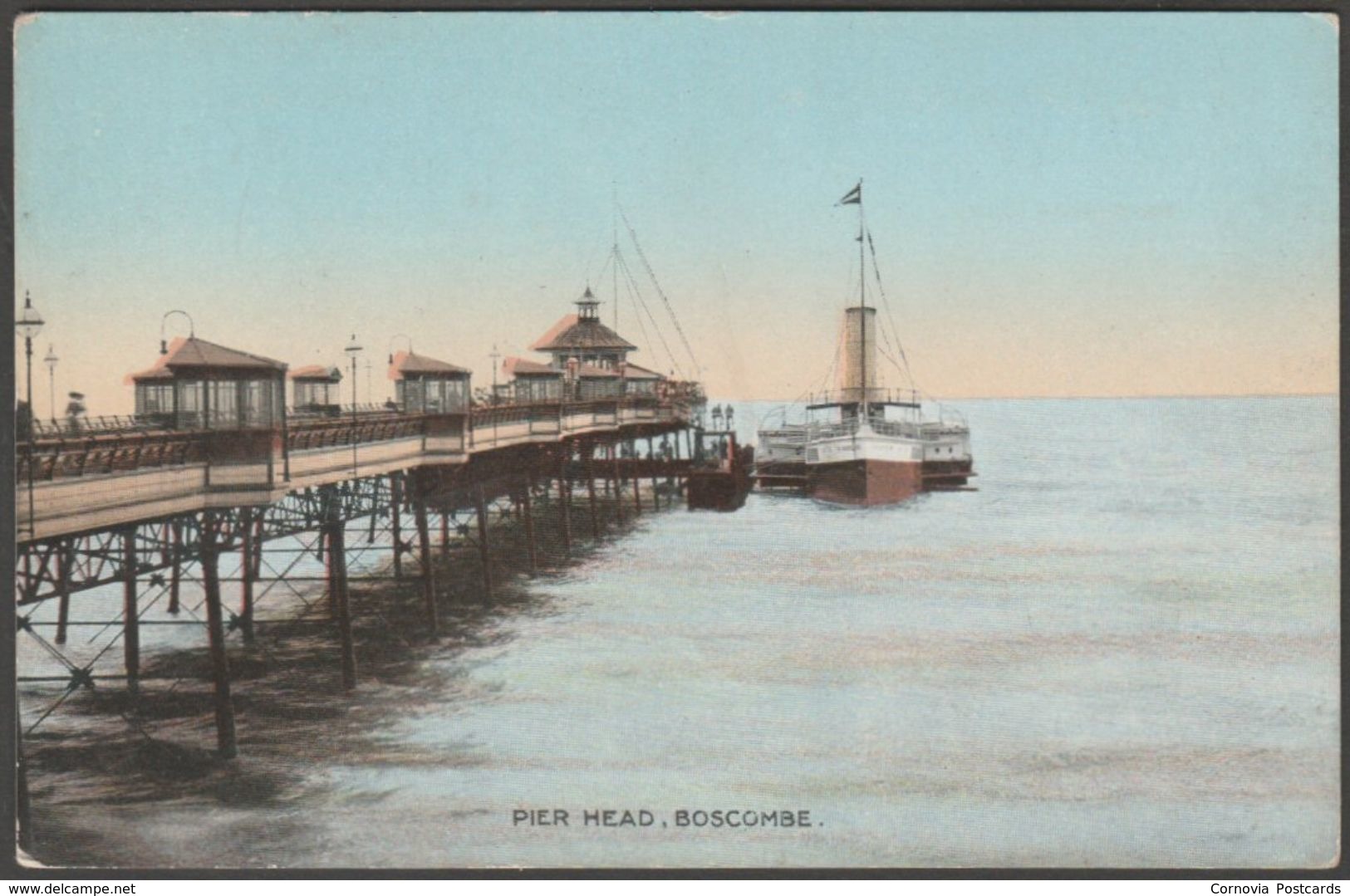 Pier Head, Boscombe, Hampshire, C.1910 - ETW Dennis Postcard - Other & Unclassified