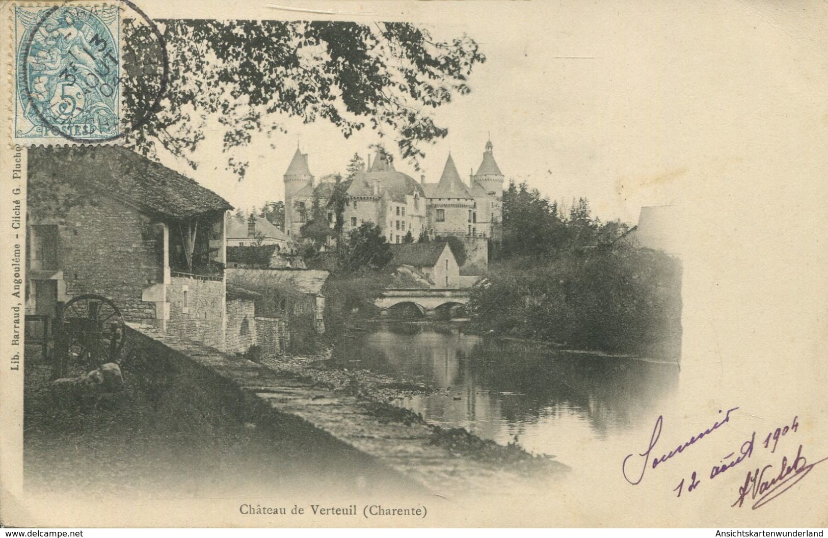 Château De Verteuil 1904 (001938) - Other & Unclassified