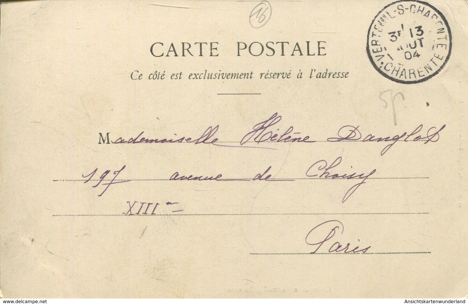 Château De Verteuil 1904 (001938) - Autres & Non Classés