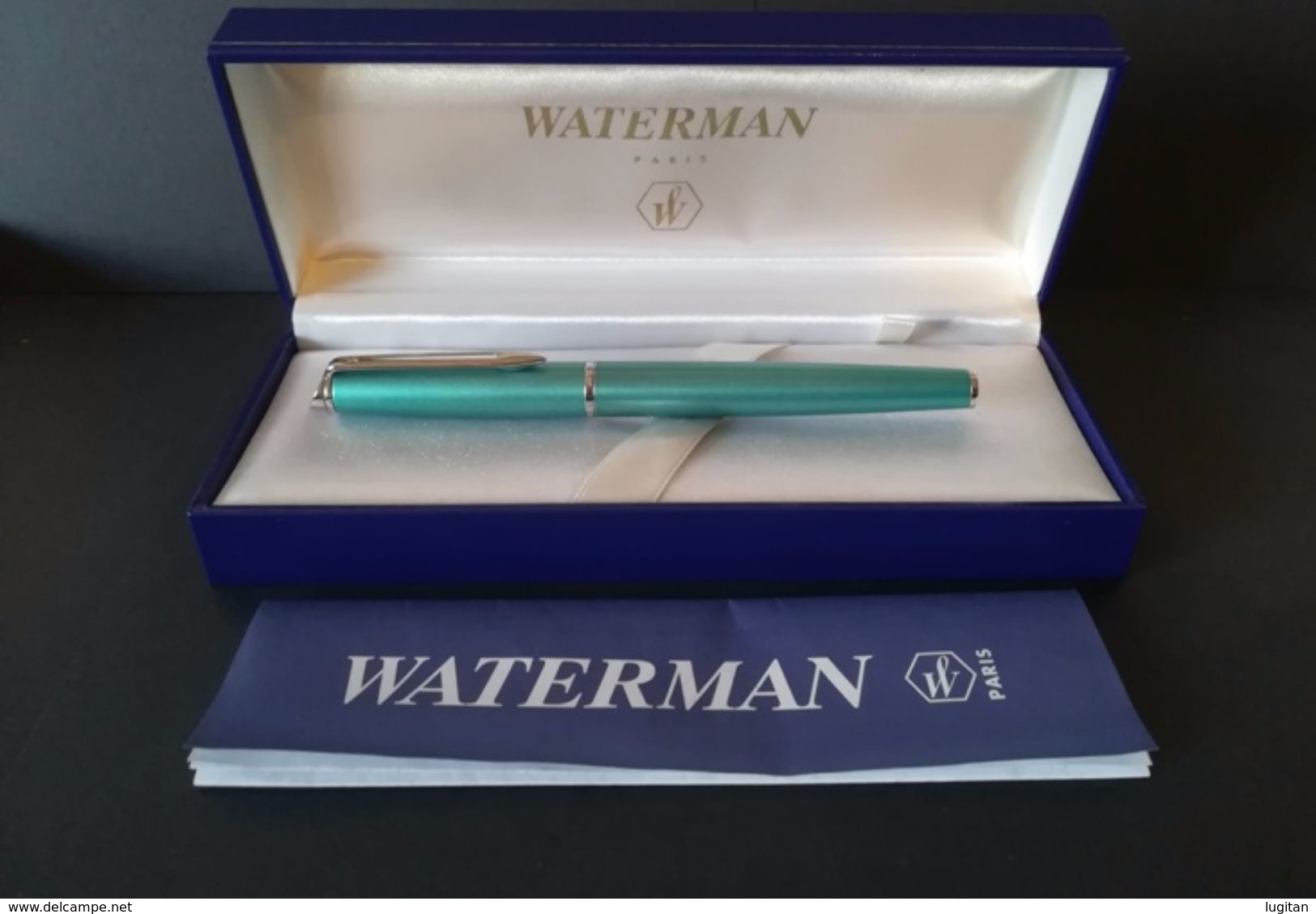 Pens - PENNA STILOGRAFICA - WATERMAN - PARIS - NUOVA - ORIGINALE - IN  ASTUCCIO ORIGINALE