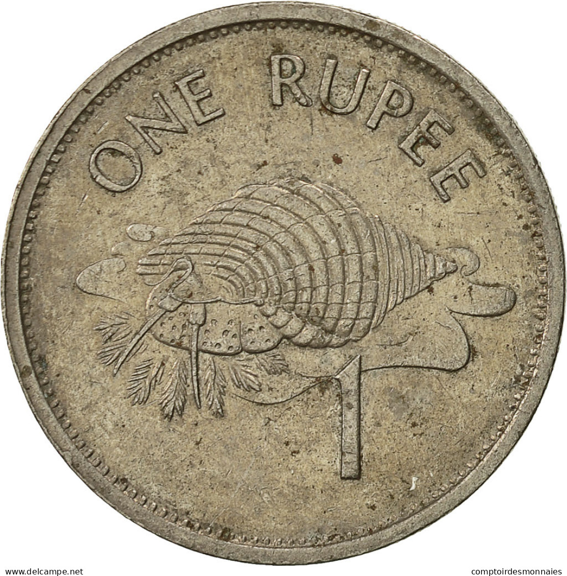 Monnaie, Seychelles, Rupee, 1992, British Royal Mint, TTB, Copper-nickel - Seychelles