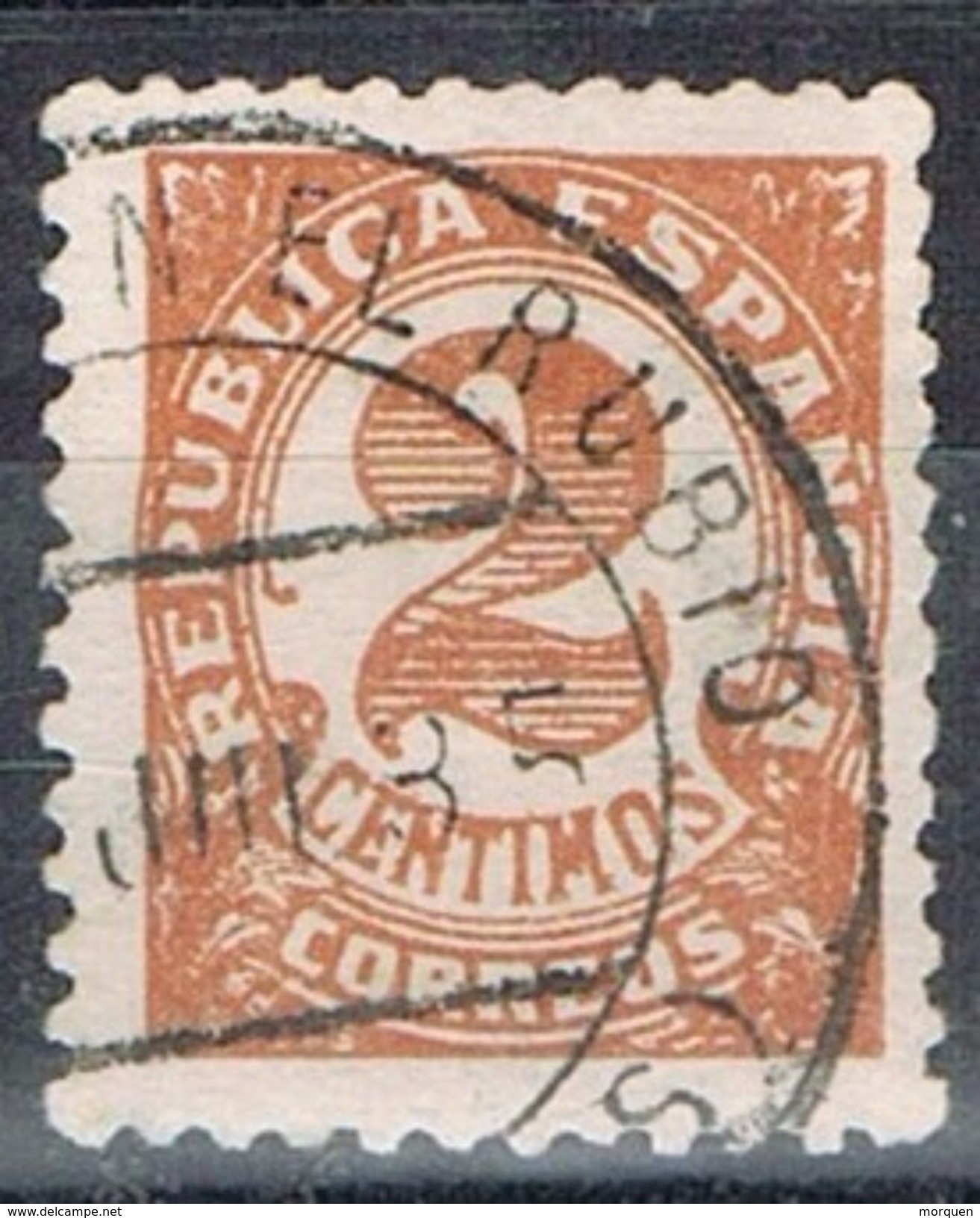 Sello 2 Cts Republica, Fechador  TORREJON El RUBIO (caceres) , Num 678 º - Used Stamps