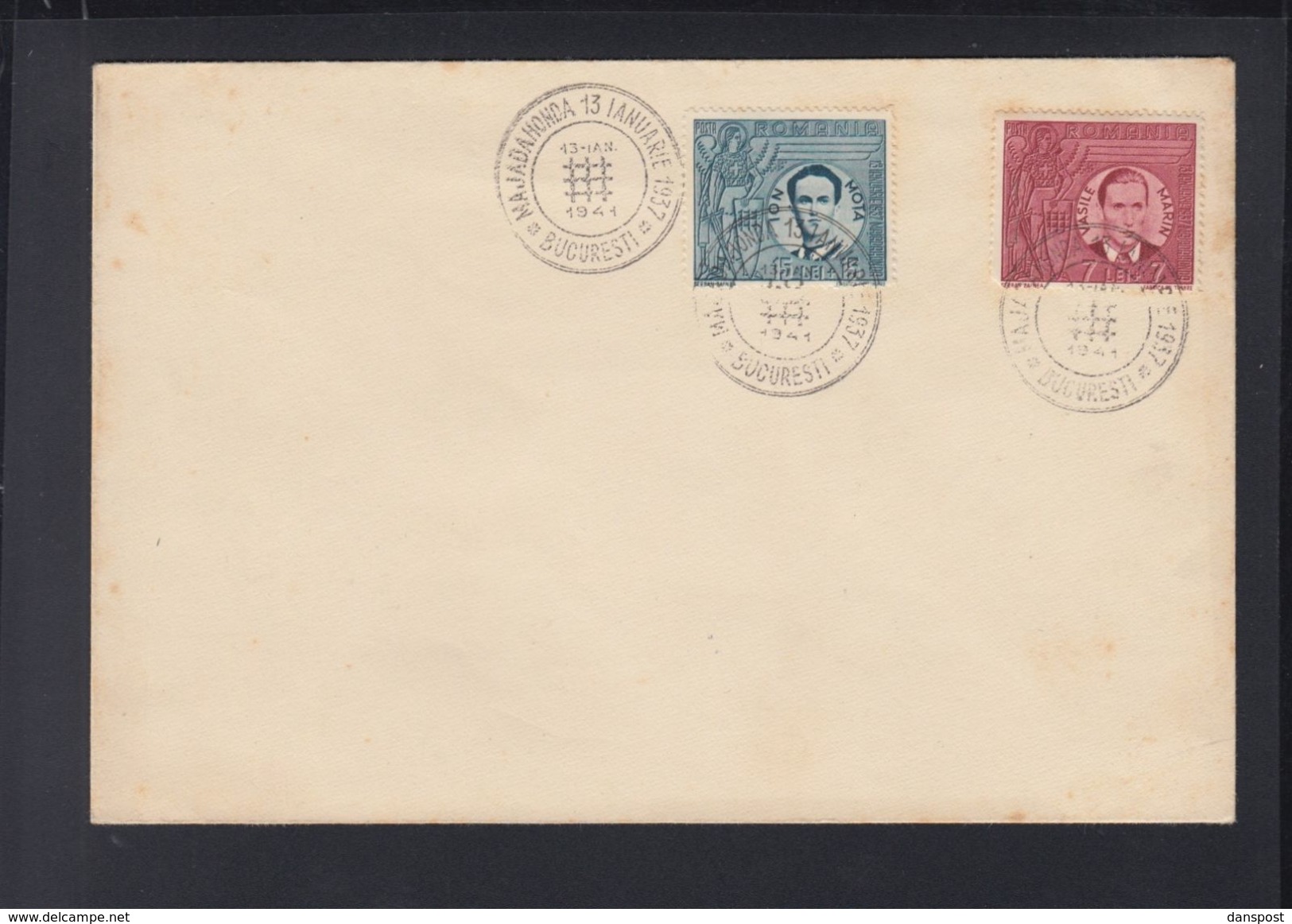 Romania Cover Majadahonda 1941 - Lettres & Documents