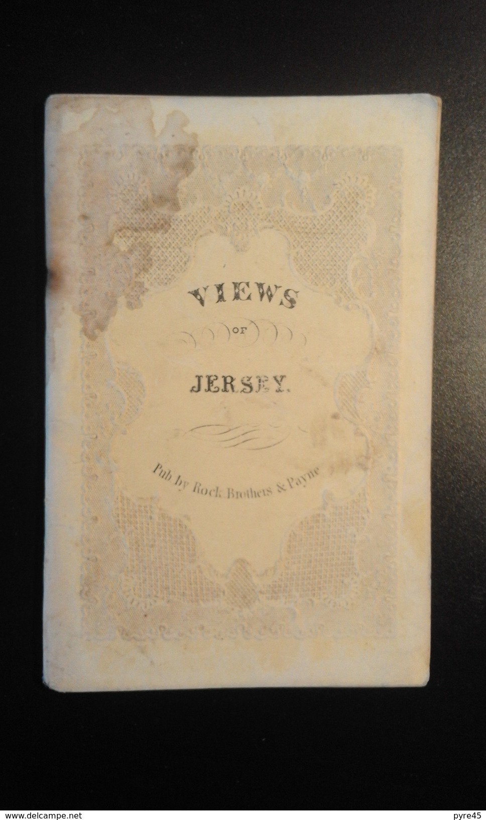 Views Of Jersey 1858  By Rock Brothers & Payne ( 18 Vues ) Mauvais état Taches Pliures - 1850-1899