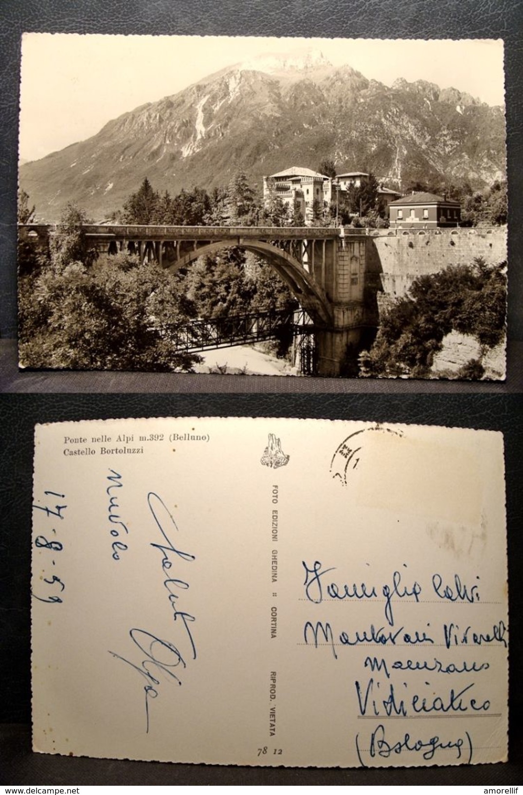 (FG.Q85) PONTE NELLE ALPI - CASTELLO BORTOLUZZI (BELLUNO) - Belluno