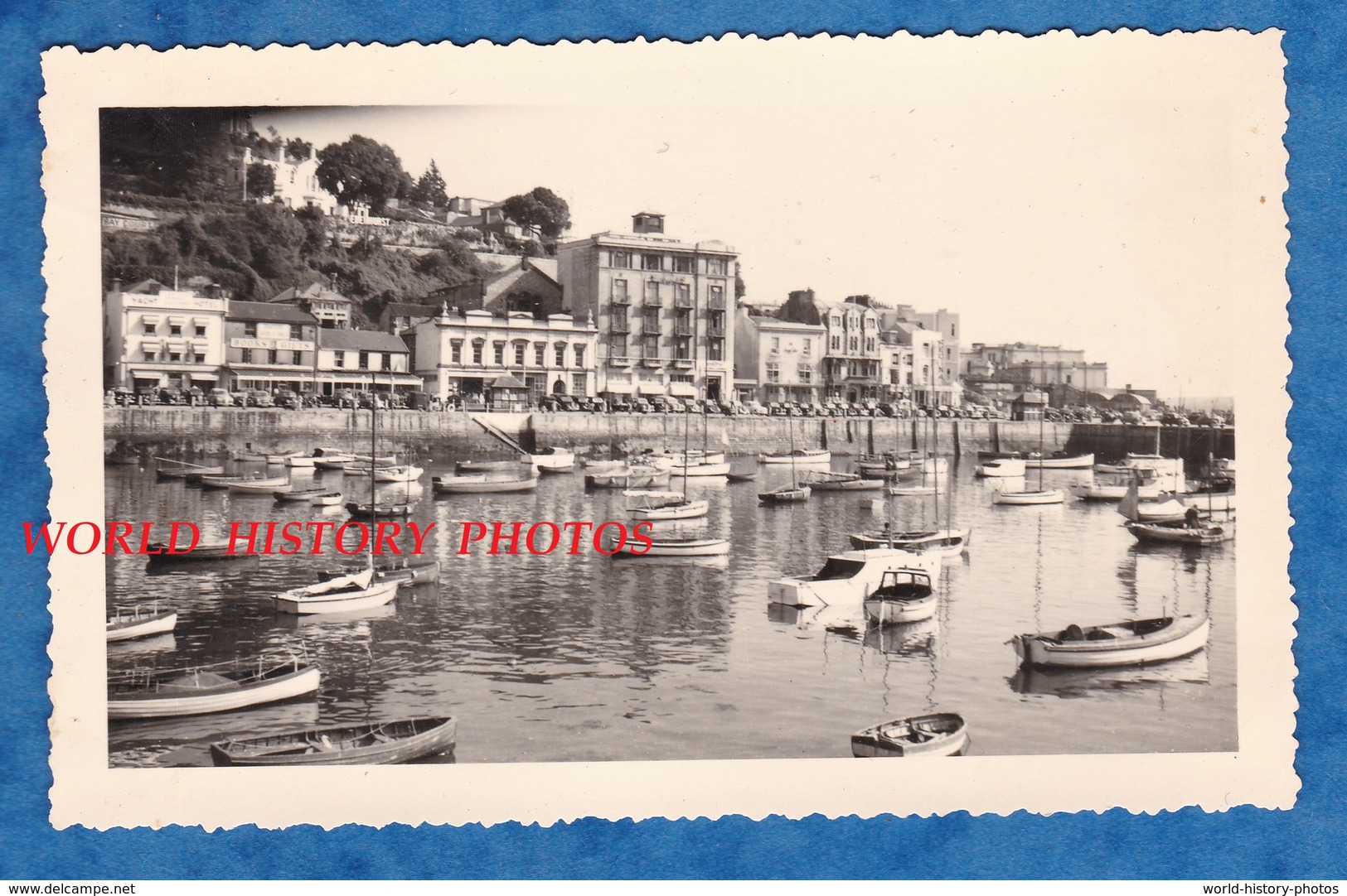 Photo Ancienne - TORQUAY - Le Port - Devon England - Bateaux