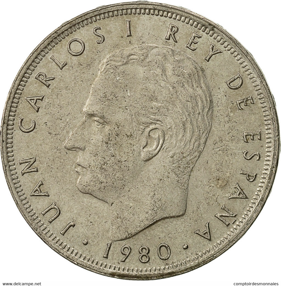 Monnaie, Espagne, Juan Carlos I, 25 Pesetas, 1980, TTB, Copper-nickel, KM:818 - 20 Peseta