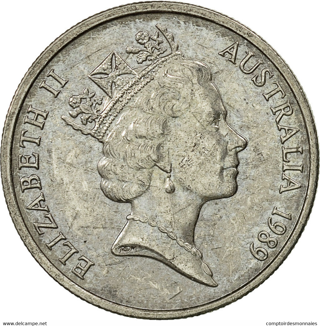 Monnaie, Australie, Elizabeth II, 5 Cents, 1989, SUP, Copper-nickel, KM:80 - 5 Cents