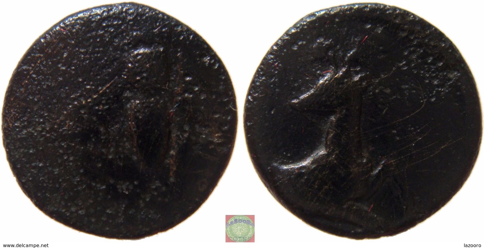 Greek Antiquity - Ionia - AE12 Of Ephesos (387-289 BC), Bee, Stag - Greek