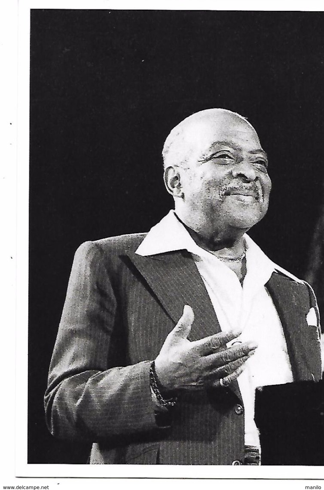 COUNT BASIE -FESTIVAL ANTIBES 1979 -carte Moderne  Coll. PORTRAITS DE JAZZ 1990 Edit.ADMIRA/GERARD PILLON - Zangers En Musicus