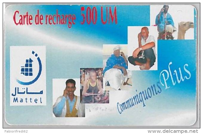 PREPAID PHONE CARD MAURITANIA (E3.22.3 - Mauritanien